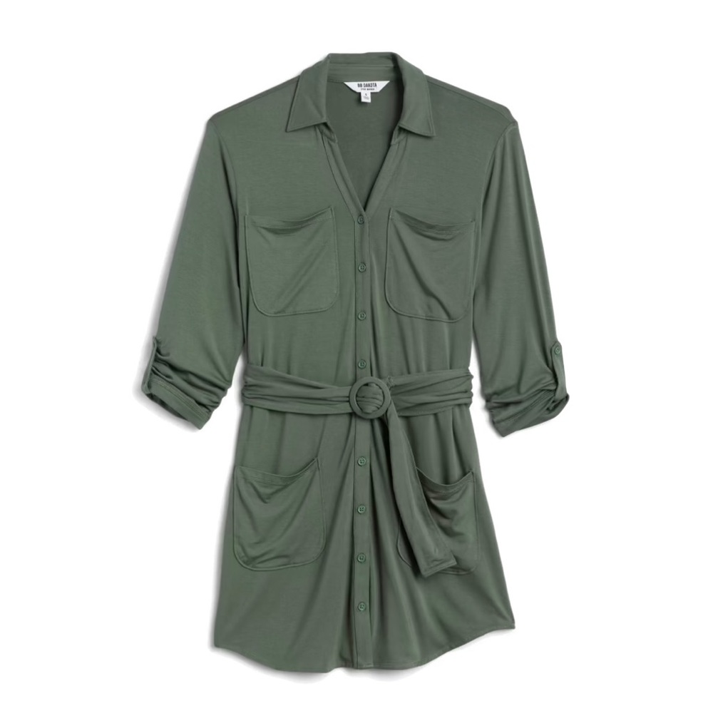 BB Dakota x Steve Madden - Jordan Knit Shirt Dress